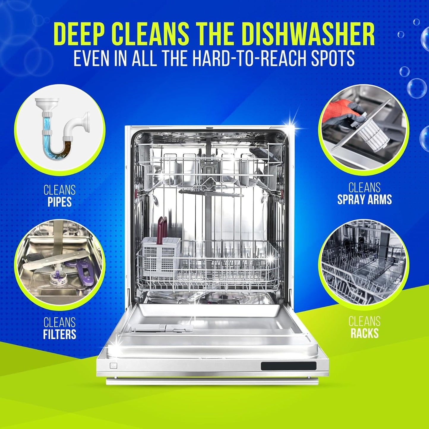 Freshero Dishwasher Cleaner and Deodorizer Tablets 26-Pack